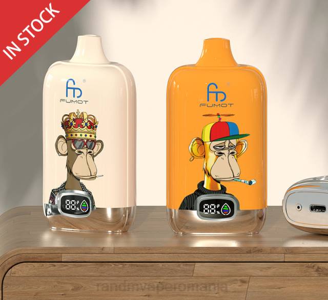 Best RandM Flavor - Fumot Original RandM Digital Box baterie 12000 și dispozitiv de vape cu afișaj lichid HXFL5 pepene verde de căpșuni