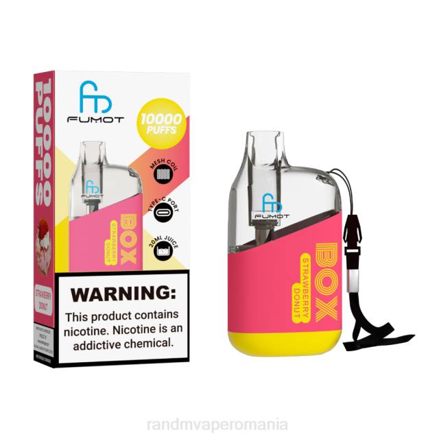 RandM Tornado Bucharest - Fumot Original RandM Tornado Box Dispozitiv de vape pentru controlul fluxului de aer 10000 1buc HXFL94 gogoasa de capsuni
