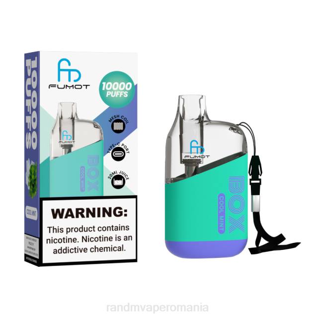 RandM Tornado Sale - Fumot Original RandM Tornado Box Dispozitiv de vape pentru controlul fluxului de aer 10000 1buc HXFL87 menta rece
