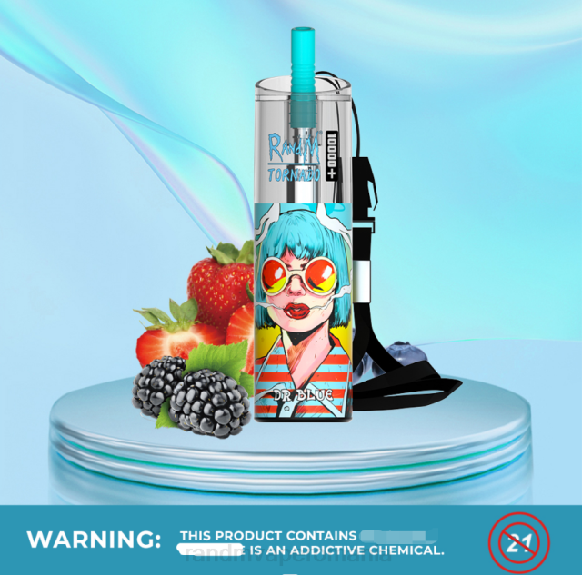 RandM Tornado Bucharest - RandM Tornado 10000 plus dispozitiv de vape pentru controlul fluxului de aer 1buc HXFL84 dr albastru
