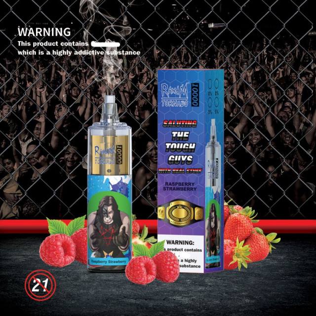 RandM Disposable Vape - RandM Tornado Dispozitiv de vape pentru controlul fluxului de aer 10000 1buc HXFL116 bomboane curcubeu