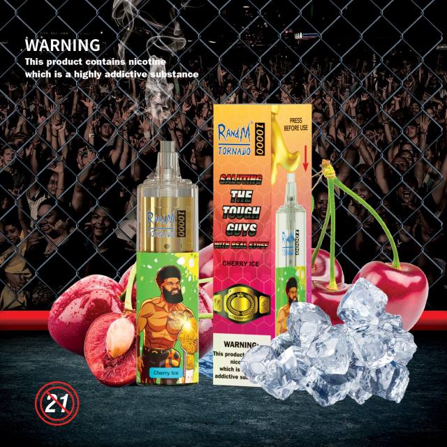 RandM Tornado Bucharest - RandM Tornado Dispozitiv de vape pentru controlul fluxului de aer 10000 1buc HXFL124 gheata de cirese