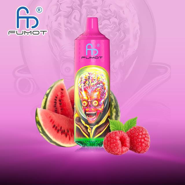 RandM Disposable Vape - Fumot RandM Tornado Dispozitiv de vape 9000 pro cu baterie și afișaj ejuice versiunea 1 HXFL196 pepene verde zmeura