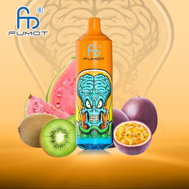 RandM Tornado Flavors - Fumot RandM Tornado Dispozitiv de vape 9000 pro cu baterie și afișaj ejuice versiunea 1 HXFL190 kiwi guava fructul pasiunii