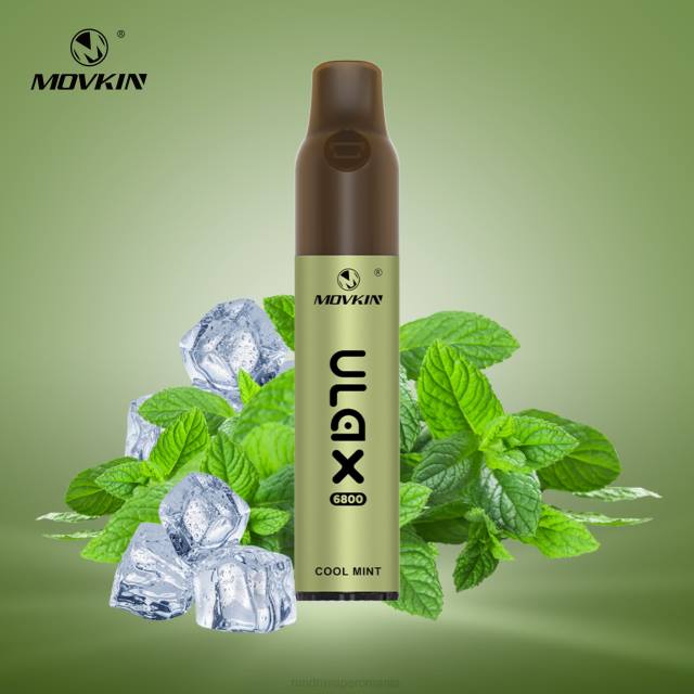RandM Tornado Disposable Vape - RandM Movkin Ulax 6800 (bobină ceramică) dispozitiv de vaporizare reîncărcabil de unică folosință HXFL69 Ulax de mentă rece
