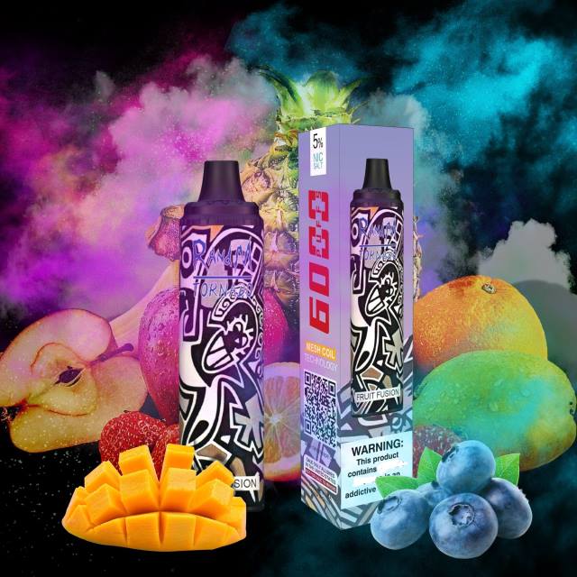 RandM Disposable Vape - RandM Tornado 6000 dispozitiv de control al fluxului de aer vape pod 1buc HXFL286 fuziunea fructelor