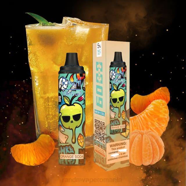 RandM Tornado Disposable Vape - RandM Tornado 6000 dispozitiv de control al fluxului de aer vape pod 1buc HXFL279 măr roșu lămâie