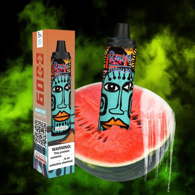 RandM Tornado Flavors - RandM Tornado 6000 dispozitiv de control al fluxului de aer vape pod 1buc HXFL290 gheață luxuriantă