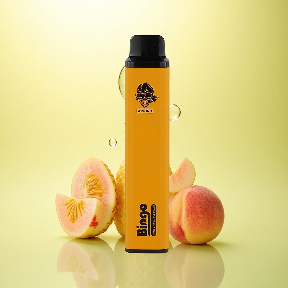 Aivono Aim Bingo 4000 Puffs Ananas piersică Wango 1000mAh 10mL Aivono Aim Bingo 4000 Puffs Ananas piersică Wango 1000mAh 10mL