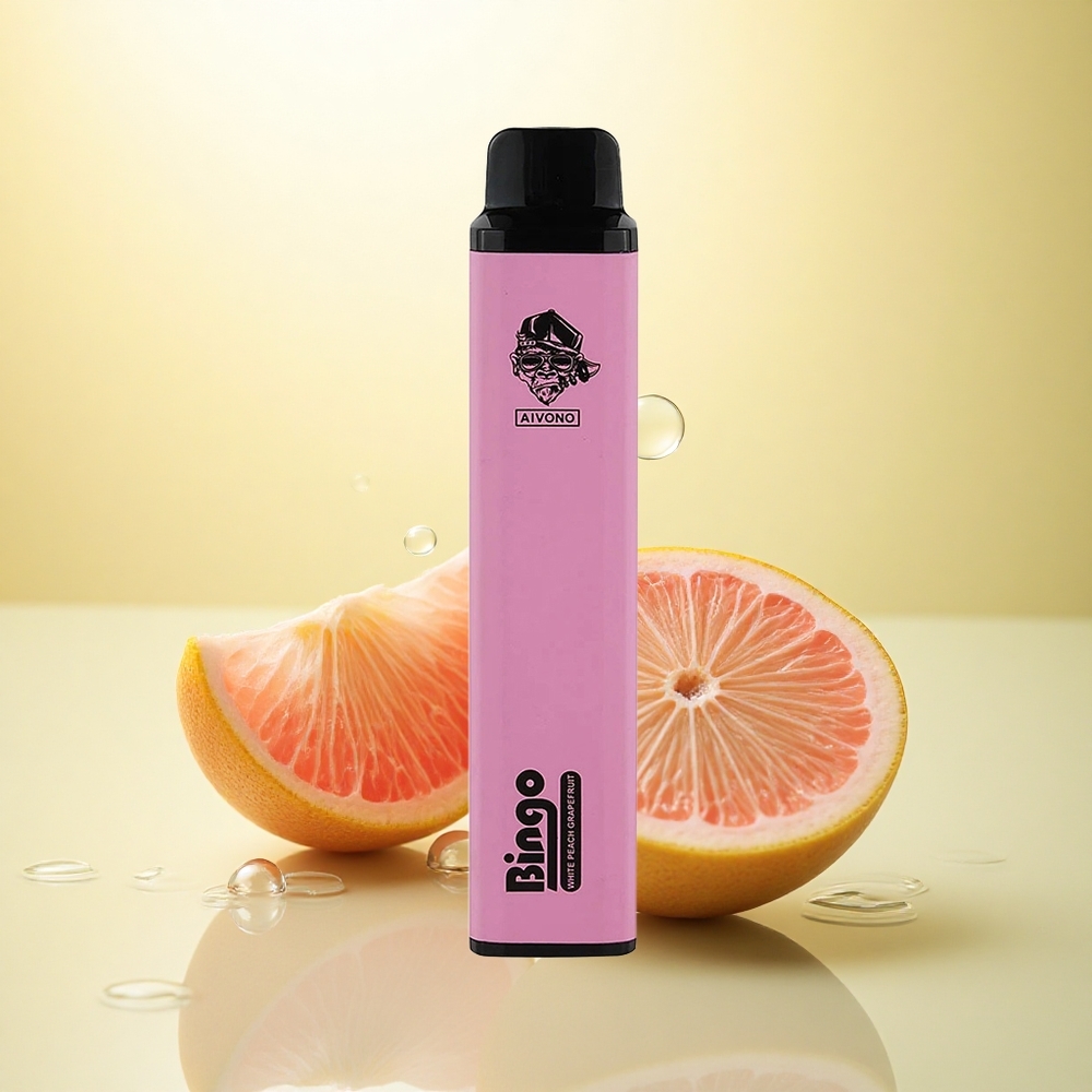 Aivono Aim Bingo 4000 Puffs Piersică Albă Grapefruit 1000mAh 10mL 5% Nicotină Aivono Aim Bingo 4000 Puffs Piersică Albă Grapefruit 1000mAh 10mL 5% Nicotină