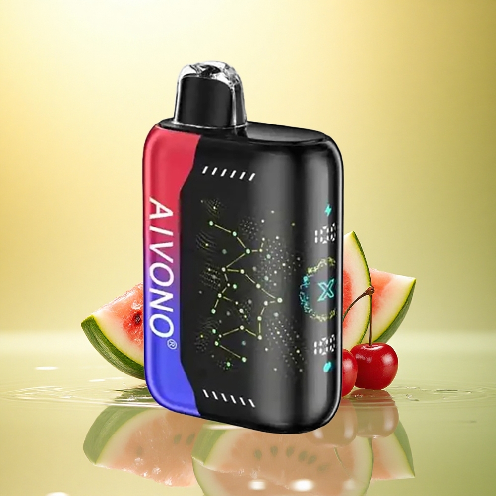 Aivono Aim Boom 25000 Puffs Pepene Roșu Cireșe cu Gheață 650mAh Aivono Aim Boom 25000 Puffs Pepene Roșu Cireșe cu Gheață 650mAh