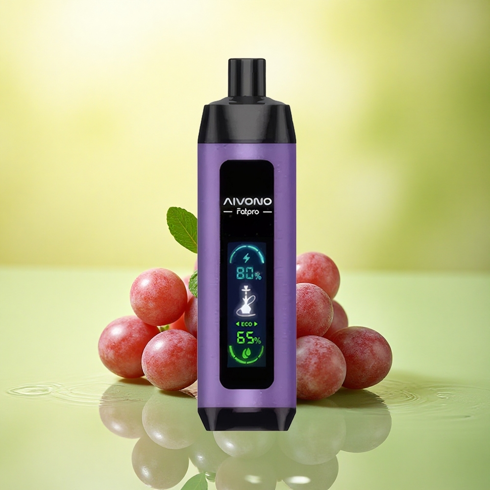 Aivono Aim Fatpro 22000 Puffs Mentă Struguri 5% Nicotină 600mAh