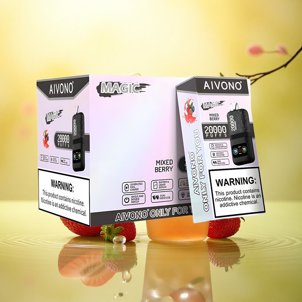 Aivono Aim Magic 20000 Puffs Afine Mix de fructe de pădure cu 5% nicotină și baterie 600mAh