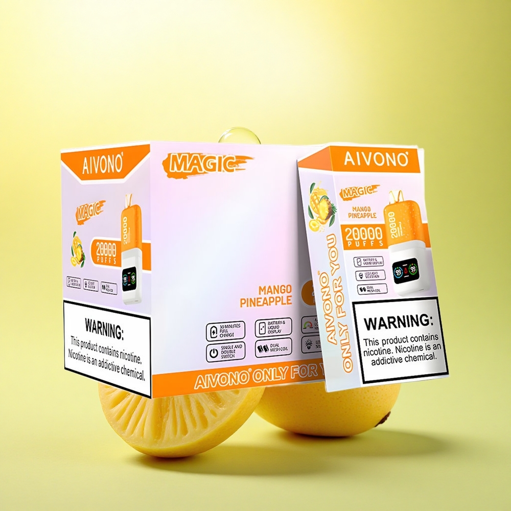 Aivono Aim Magic 20000 Puffs Ananas Mango cu Nicotină 5% și Baterie 600mAh