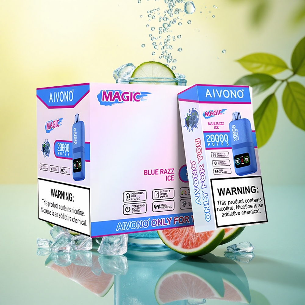Aivono Aim Magic 20000 Puffs Zăpadă de Afine cu Nicotină 5% și 600mAh