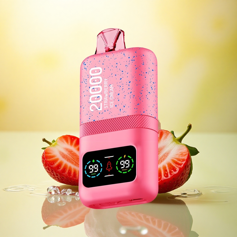 Aivono Aim Magic 20000 Puffs Înghețată de Căpșuni cu Nicotină 5% și Baterie 600mAh Aivono Aim Magic 20000 Puffs Înghețată de Căpșuni cu Nicotină 5% și Baterie 600mAh