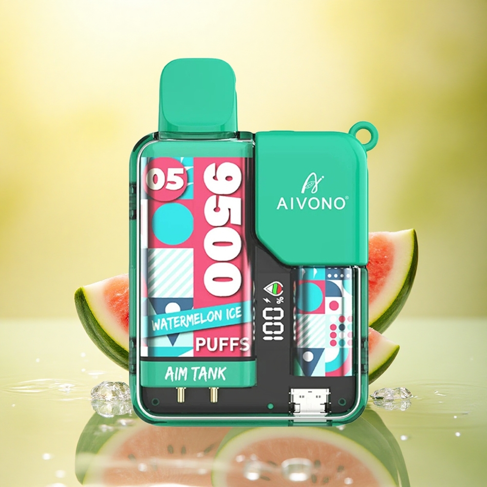 Aivono Aim Tank 9500 Puffs Pepene Gheață cu 5% Nicotină și 650mAh