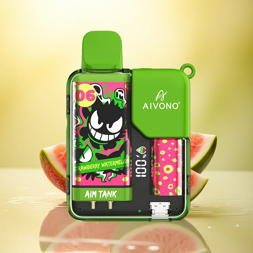 Aivono Aim Tank 9500 Puffs Pepene Prăfuit cu Nicotină 5% 650mAh