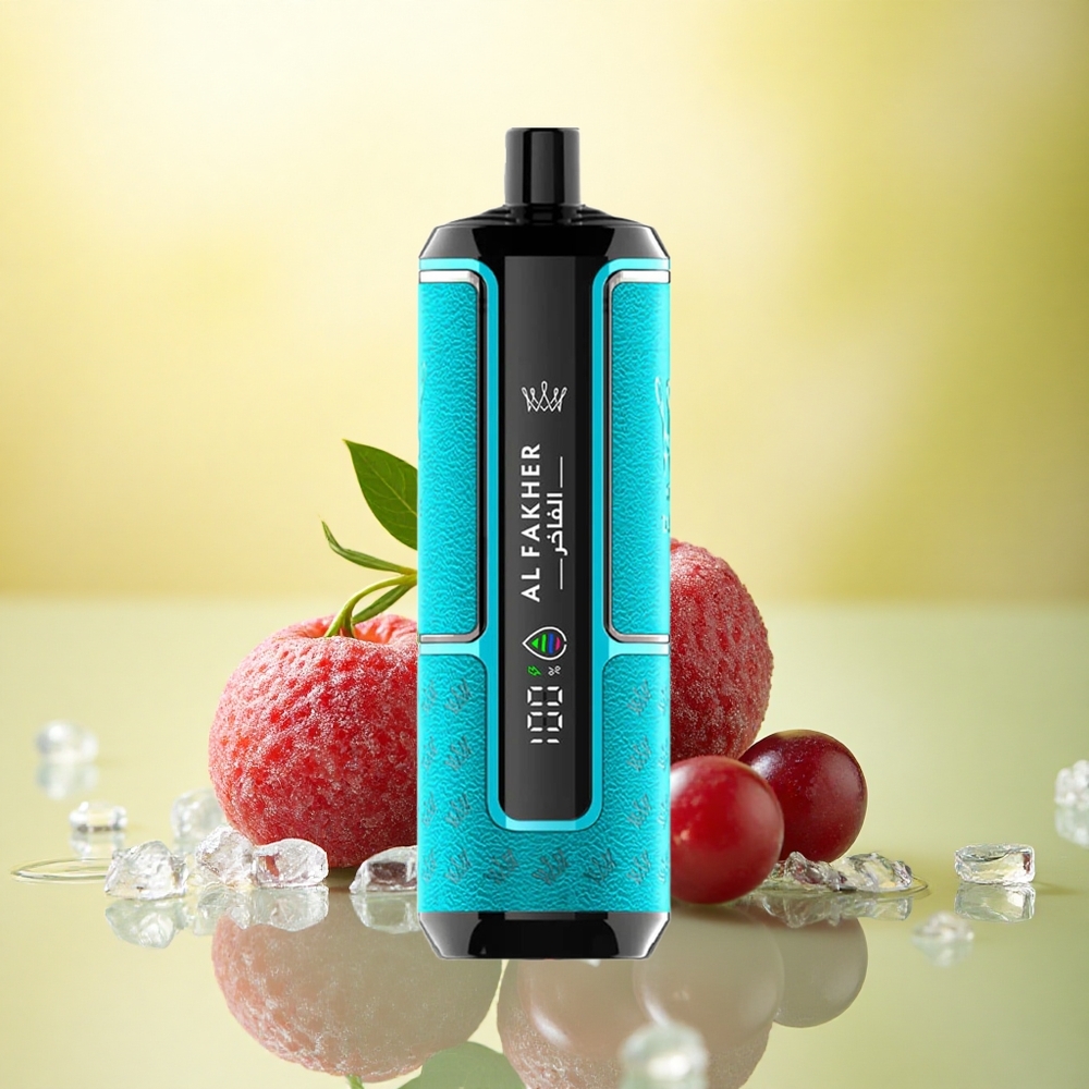 Al Fakher Crown Bar 15K Hypermax Zmeură Neagră Gheață cu 600mAh și 6mg Nicotină
