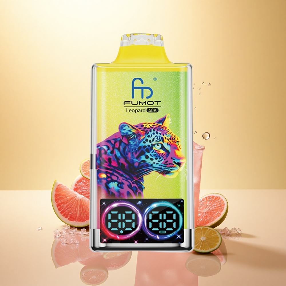 Fumot Leopard 40K Puffs Limonadă Roz Dual Mesh 5% Nicotină 700mAh Fumot Leopard 40K Puffs Limonadă Roz Dual Mesh 5% Nicotină 700mAh