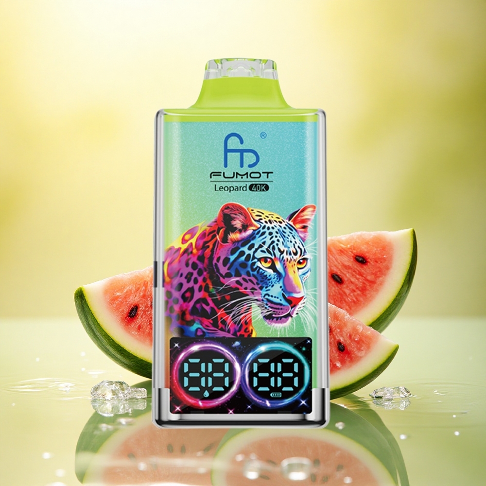 Fumot Leopard 40K Puffs Pepene Gheață 5% Nicotină 700mAh Dual Mesh Fumot Leopard 40K Puffs Pepene Gheață 5% Nicotină 700mAh Dual Mesh