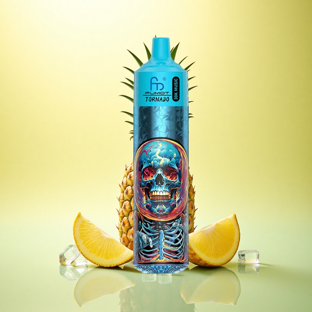 Fumot Randm Tornado 30000 Puffs Ananas Gheață 30mL 5% nicotina 600mAh