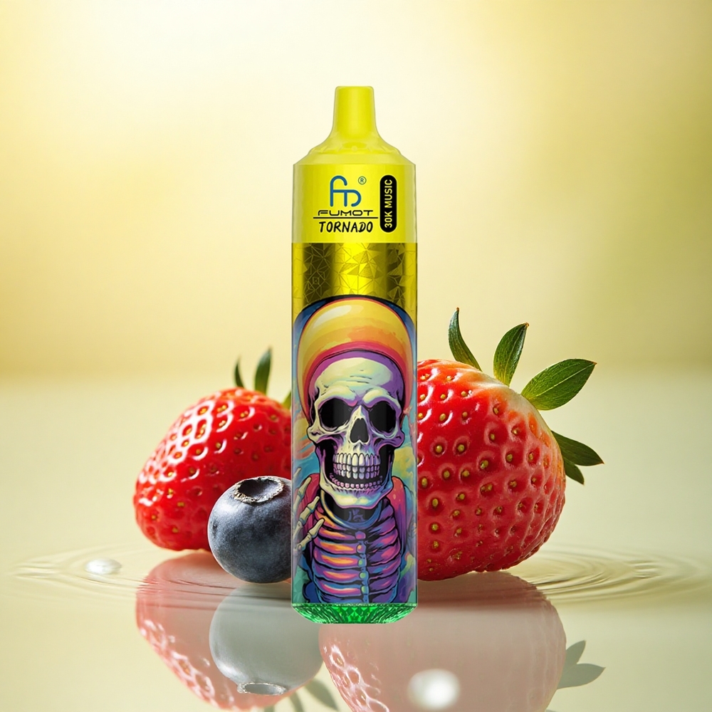 Fumot Randm Tornado 30000 Puffs Căpșună Afină Zmeură cu 30mL și 5% nicotină