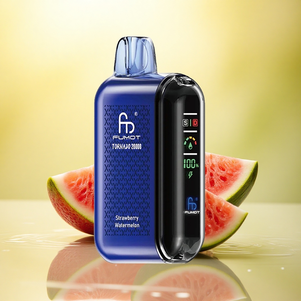 Fumot Tornado 20000 Puffs Căpșuni Pepene Dual Mesh 20ml 850mAh 2% Nicotină Fumot Tornado 20000 Puffs Căpșuni Pepene Dual Mesh 20ml 850mAh 2% Nicotină