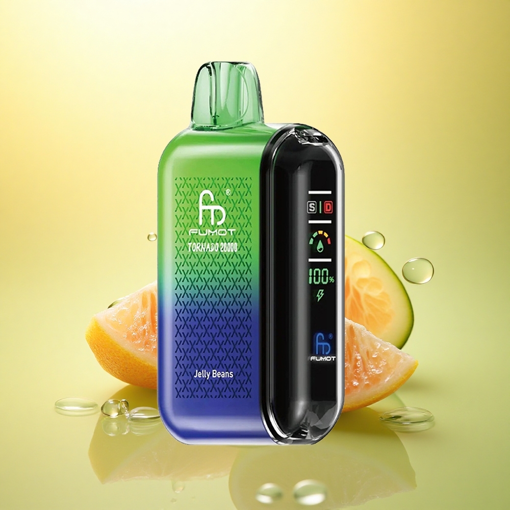 Fumot Tornado 20000 Puffs Fulger de Dulce Cu Nicotină 2% și Baterie 850mAh