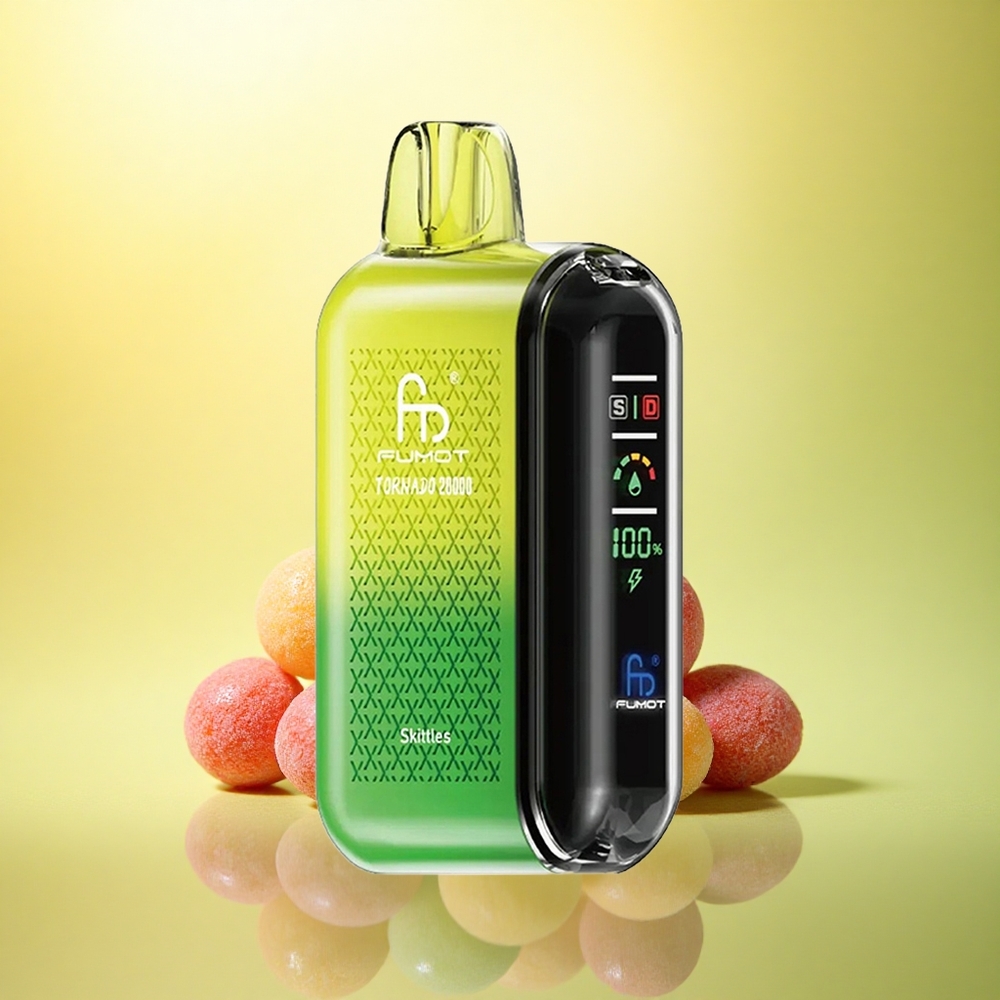 Fumot Tornado 20000 Puffs Skittles Dual Mesh Coil 850mAh