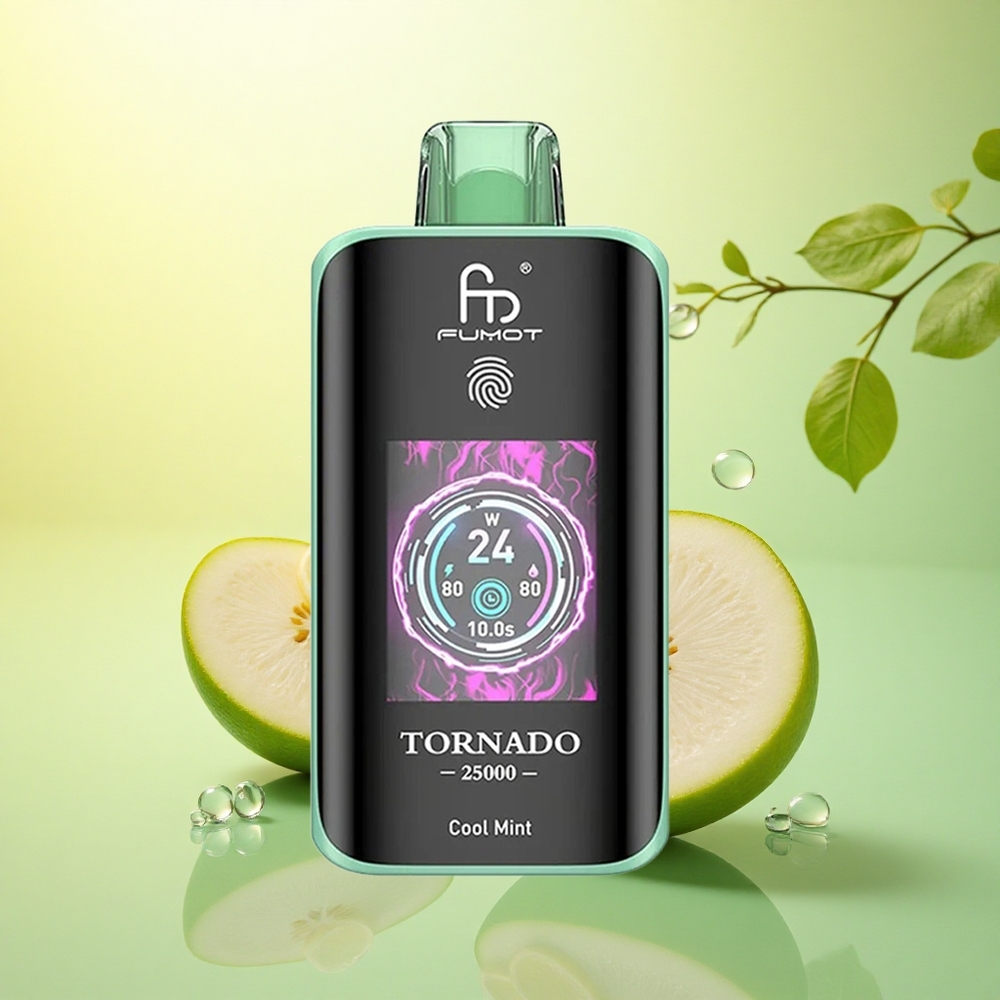 Fumot Tornado 25000 Puffs Mentă Răcoritoare cu 700mAh și 20ml Lichid