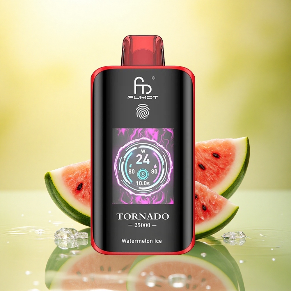 Fumot Tornado 25000 Puffs Pepene Gheață 700mAh 20ml 5% Nicotină