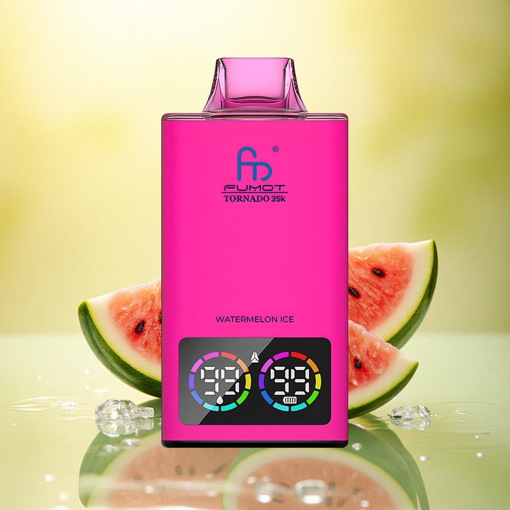 Fumot Tornado 35000 Puffs Pepene Gheață cu Dual Mesh și 700 mAh Fumot Tornado 35000 Puffs Pepene Gheață cu Dual Mesh și 700 mAh