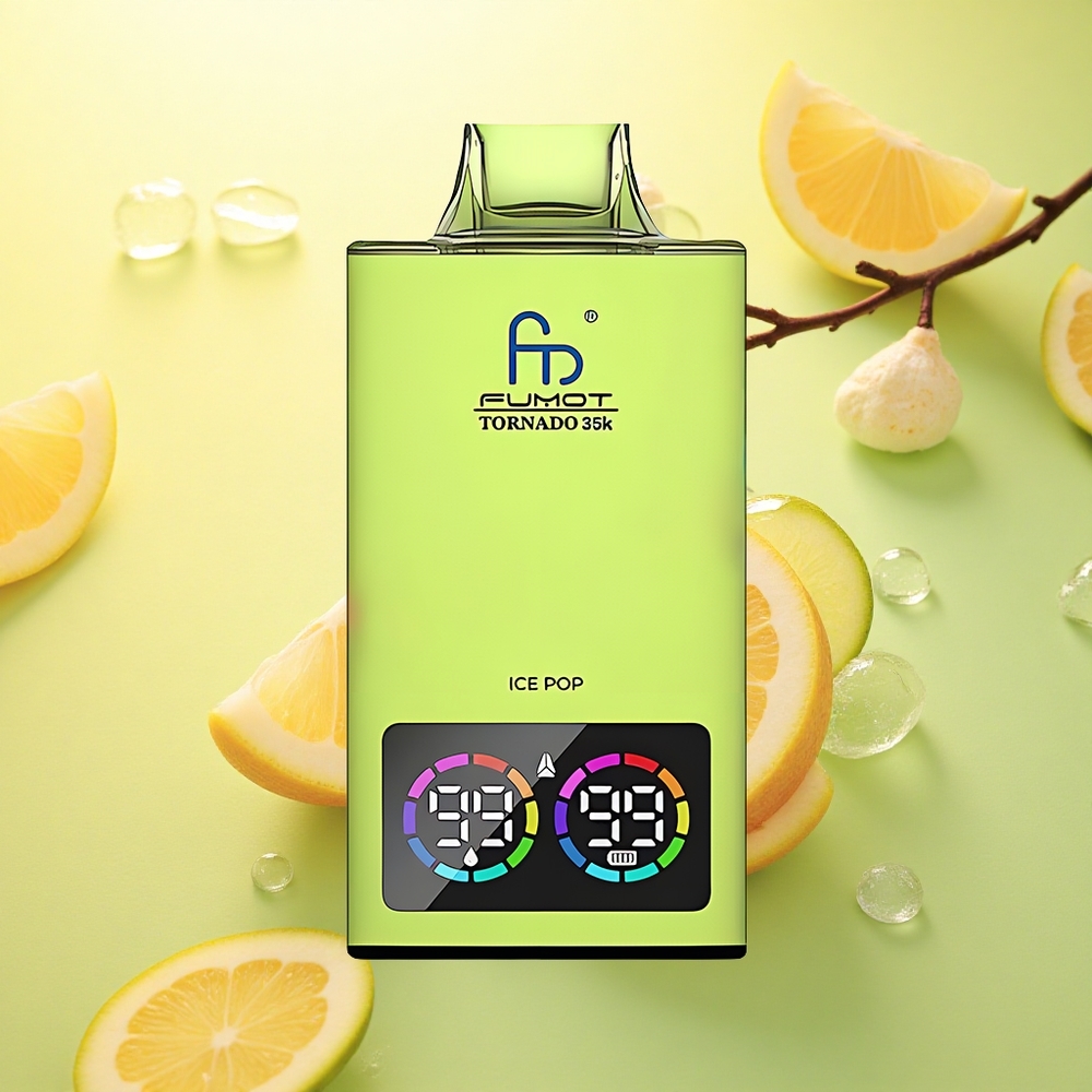 Fumot Tornado 35000 Puffs Pop de Gheață cu Dual Mesh și 700 mAh Fumot Tornado 35000 Puffs Pop de Gheață cu Dual Mesh și 700 mAh