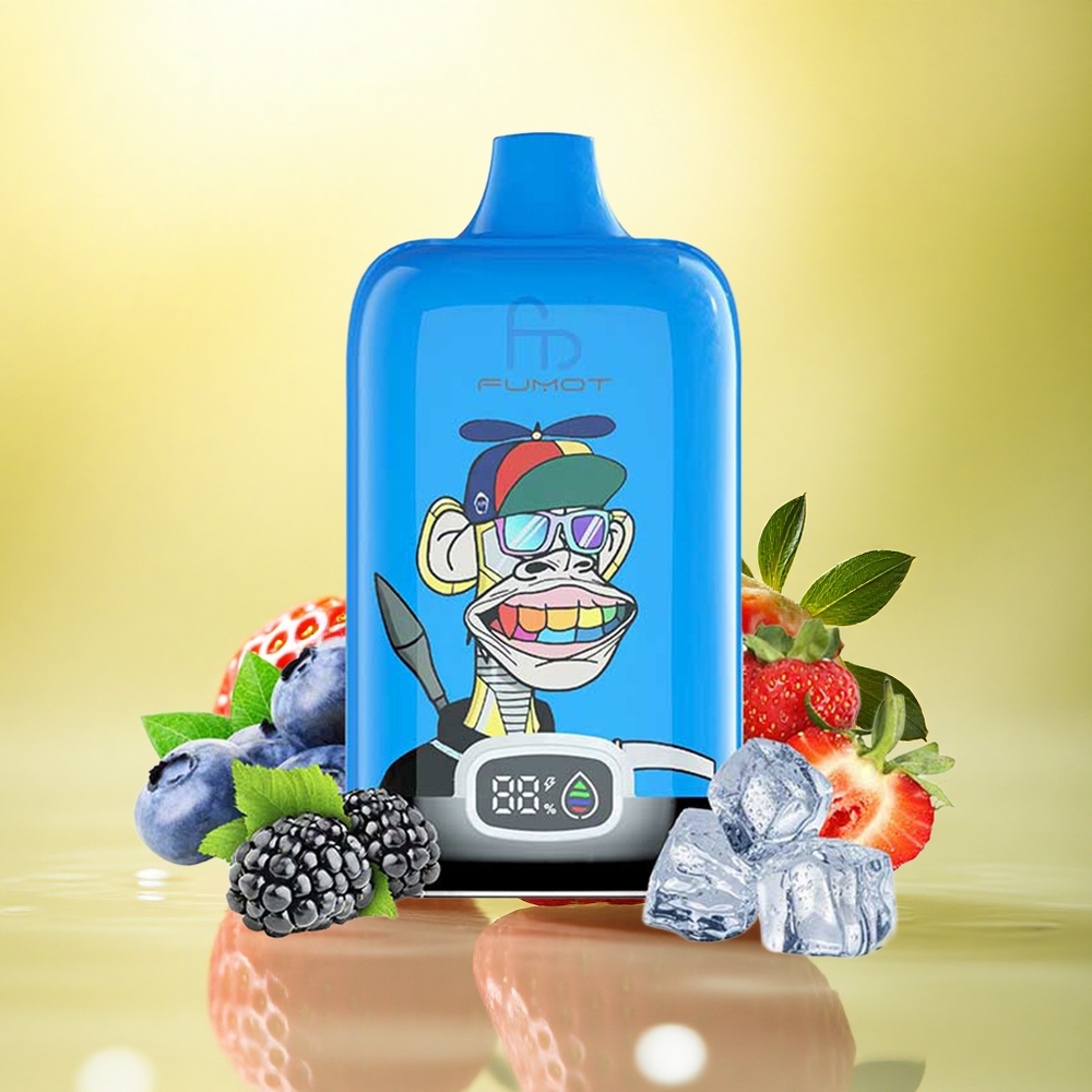 Fumot Tornado Digital Box 12000 Puffs Capsuni Struguri cu Nicotină 5% și Baterie 550mAh Fumot Tornado Digital Box 12000 Puffs Capsuni Struguri cu Nicotină 5% și Baterie 550mAh