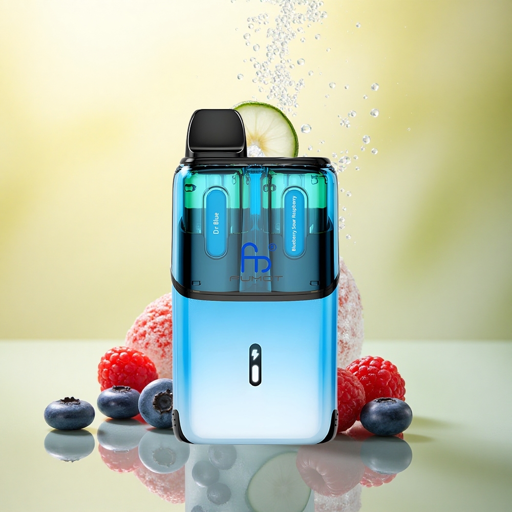 Fumot Ultra T32000 Puffs Dr Albastru - Afine Acru Zmeură cu 20mg Nicotină și 800mAh Fumot Ultra T32000 Puffs Dr Albastru - Afine Acru Zmeură cu 20mg Nicotină și 800mAh
