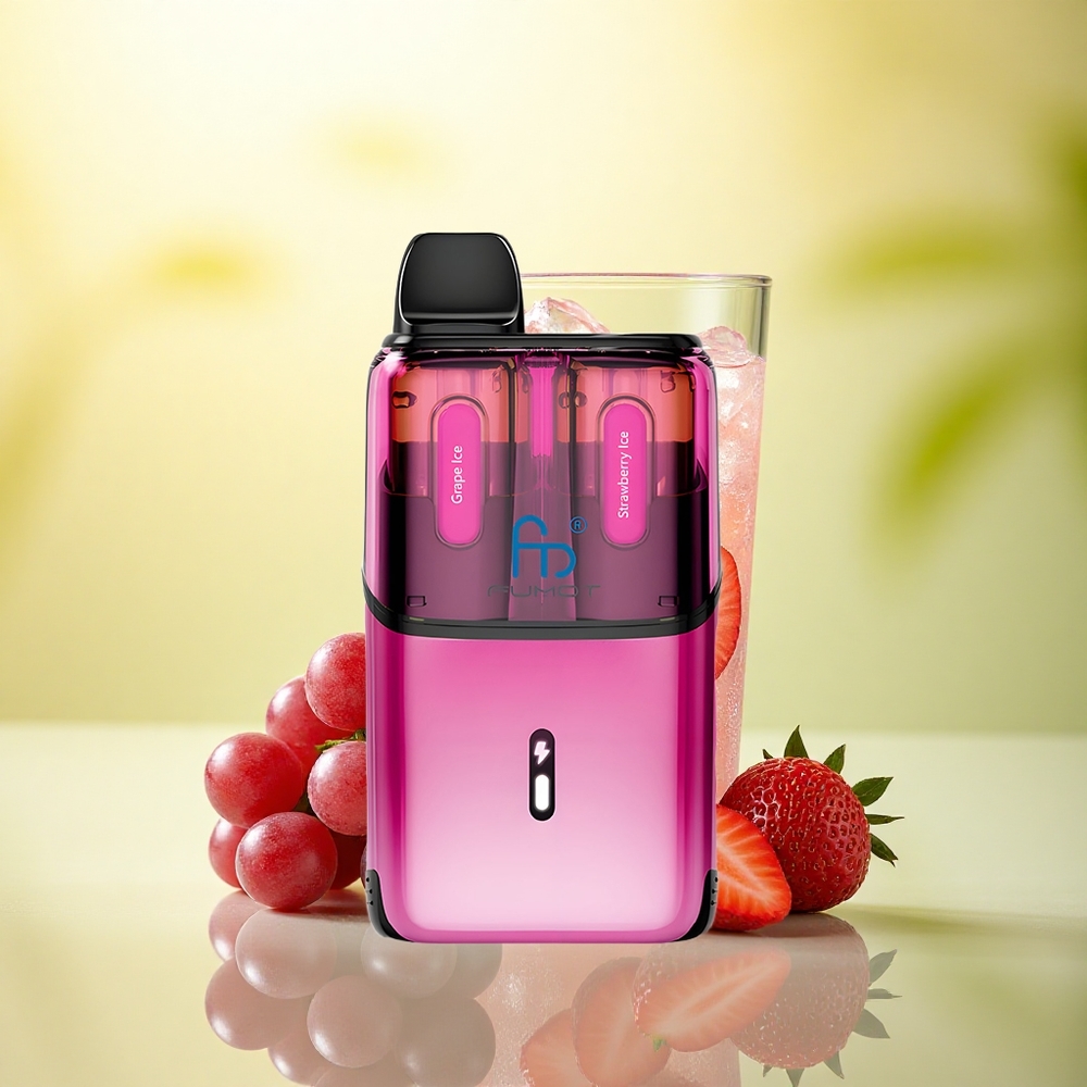 Fumot Ultra T32000 Puffs Gheață de Struguri - Gheață de Căpșuni cu 20mg Nicotină și 800mAh Fumot Ultra T32000 Puffs Gheață de Struguri - Gheață de Căpșuni cu 20mg Nicotină și 800mAh