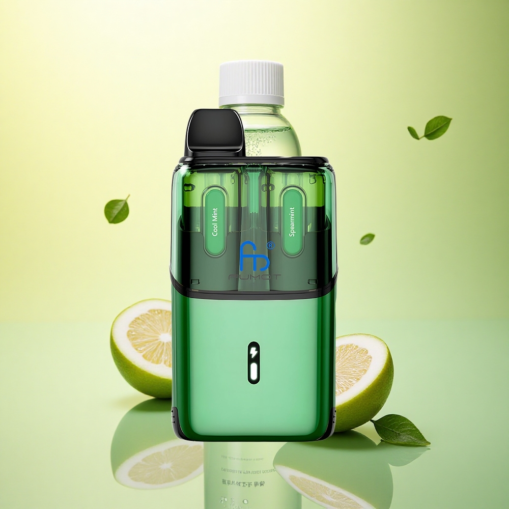Fumot Ultra T32000 Puffs Mentă Răcoritoare - Spearmint cu 20mg Nicotină și 800mAh Fumot Ultra T32000 Puffs Mentă Răcoritoare - Spearmint cu 20mg Nicotină și 800mAh