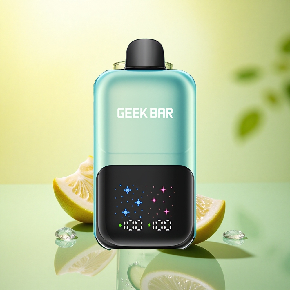 GEEK BAR 2GO 20ml 50000 Puffs GEEK BAR 2GO 20ml Răcoritoare de Mentă Interactivă cu Ecran Mare și 5% Nicotină GEEK BAR 2GO 20ml 50000 Puffs GEEK BAR 2GO 20ml Răcoritoare de Mentă Interactivă cu Ecran Mare și 5% Nicotină