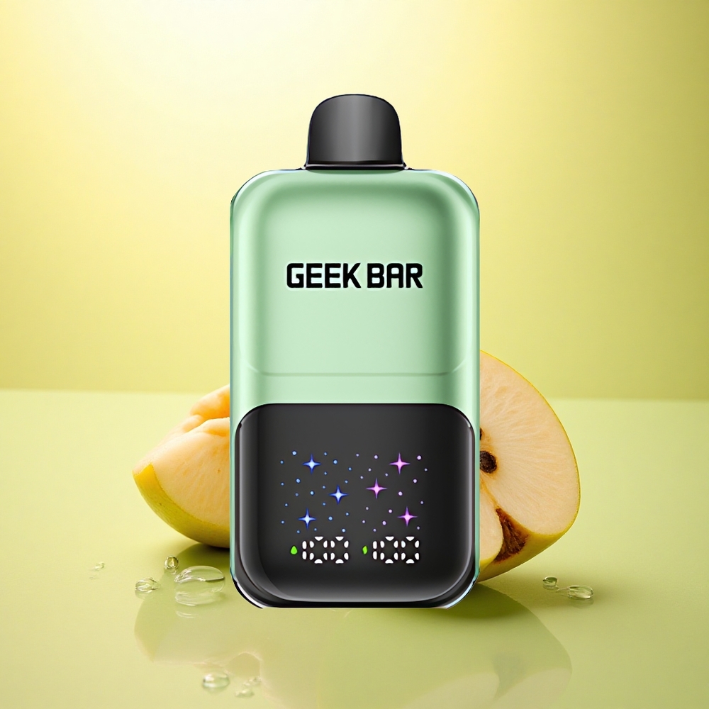 GEEK BAR 2GO 20ml 50000 Puffs Măr Dublu A&B cu Ecran Interactiv și 20ml GEEK BAR 2GO 20ml 50000 Puffs Măr Dublu A&B cu Ecran Interactiv și 20ml