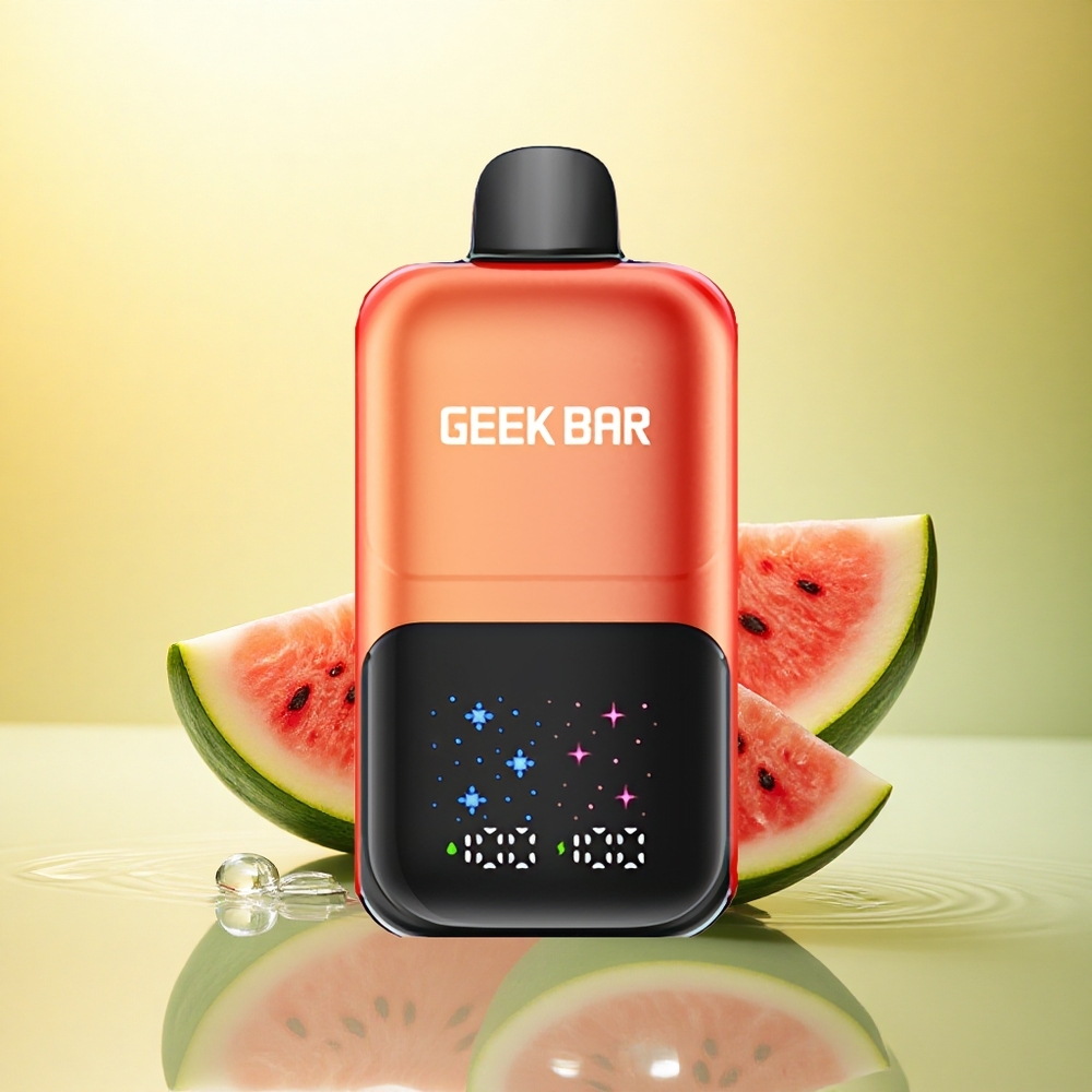 GEEK BAR 2GO 20ml 50000 Puffs Pepene Roșu Gume de Balon Gheață cu Ecran Interactiv și 5% Nicotină GEEK BAR 2GO 20ml 50000 Puffs Pepene Roșu Gume de Balon Gheață cu Ecran Interactiv și 5% Nicotină
