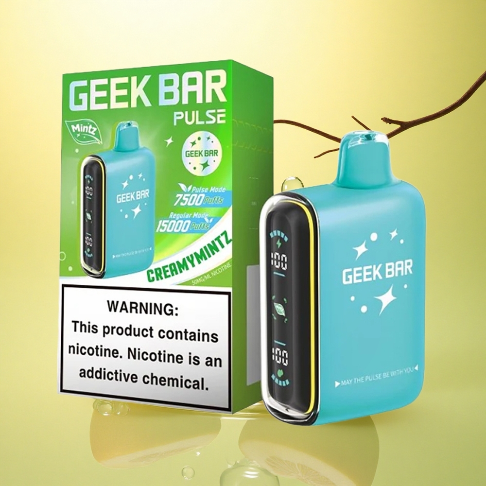 GEEK BAR Pulse 15000 Puffs Ediția Mintz cu 16ML și 5% Nicotină