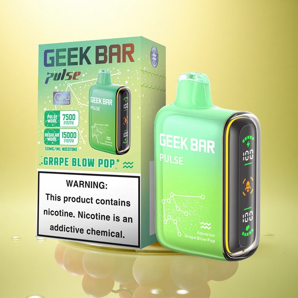 GEEK BAR Pulse 15000 Puffs Ediția Zodiac cu 16ML și 5% Nicotină
