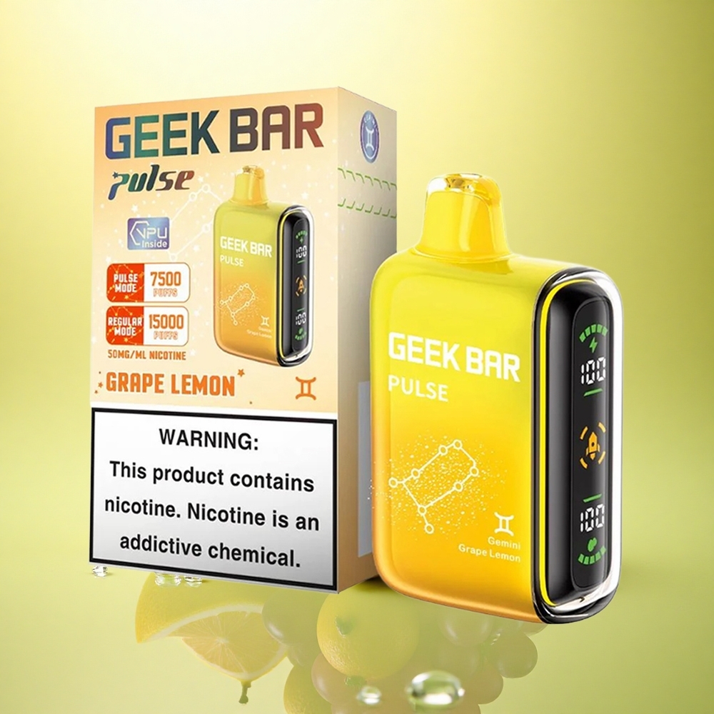 GEEK BAR Pulse 15000 Puffs Ediția Zodiac cu 16ML și 5% Nicotină