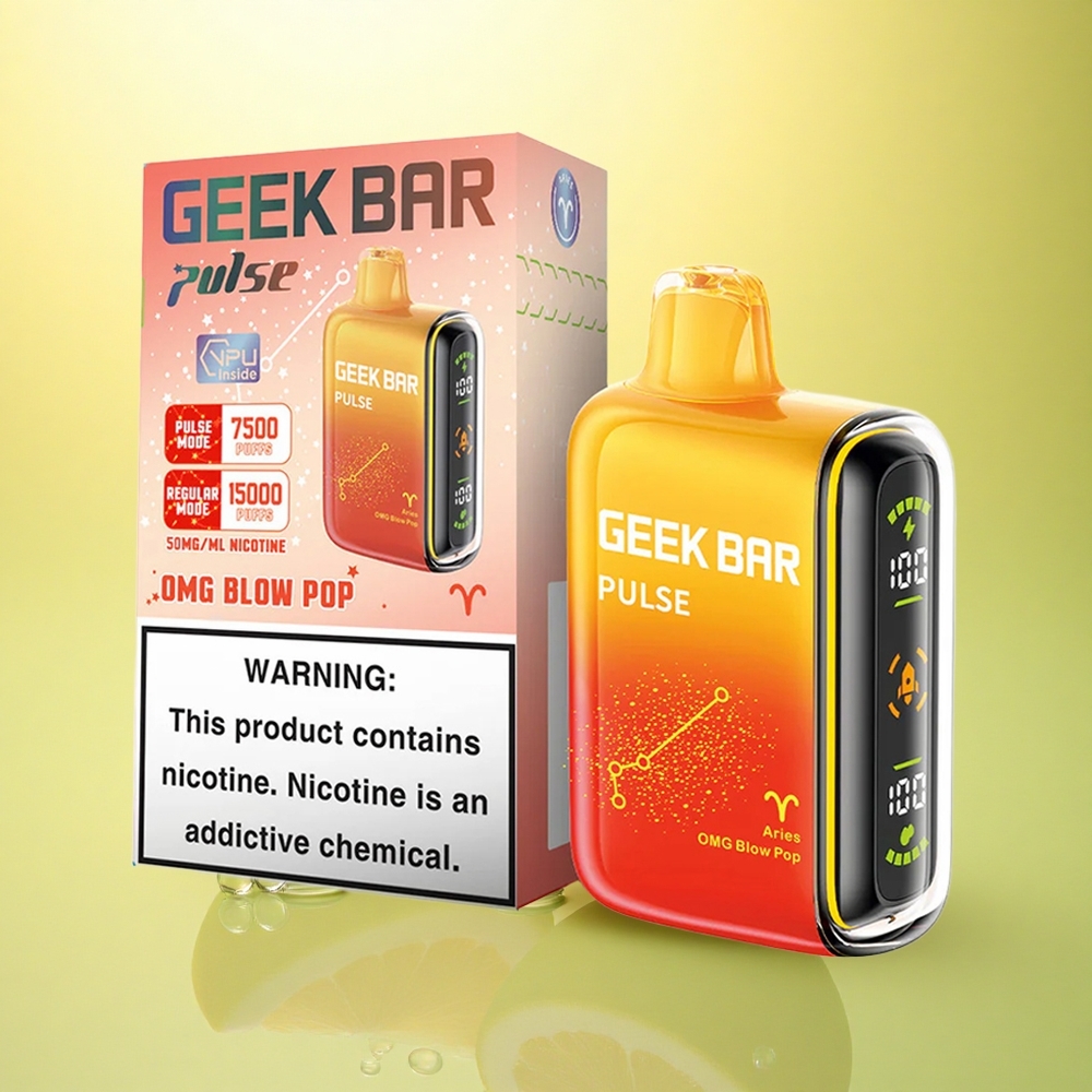 GEEK BAR Pulse 15000 Puffs Ediția Zodiac cu 16ML și 5% Nicotină