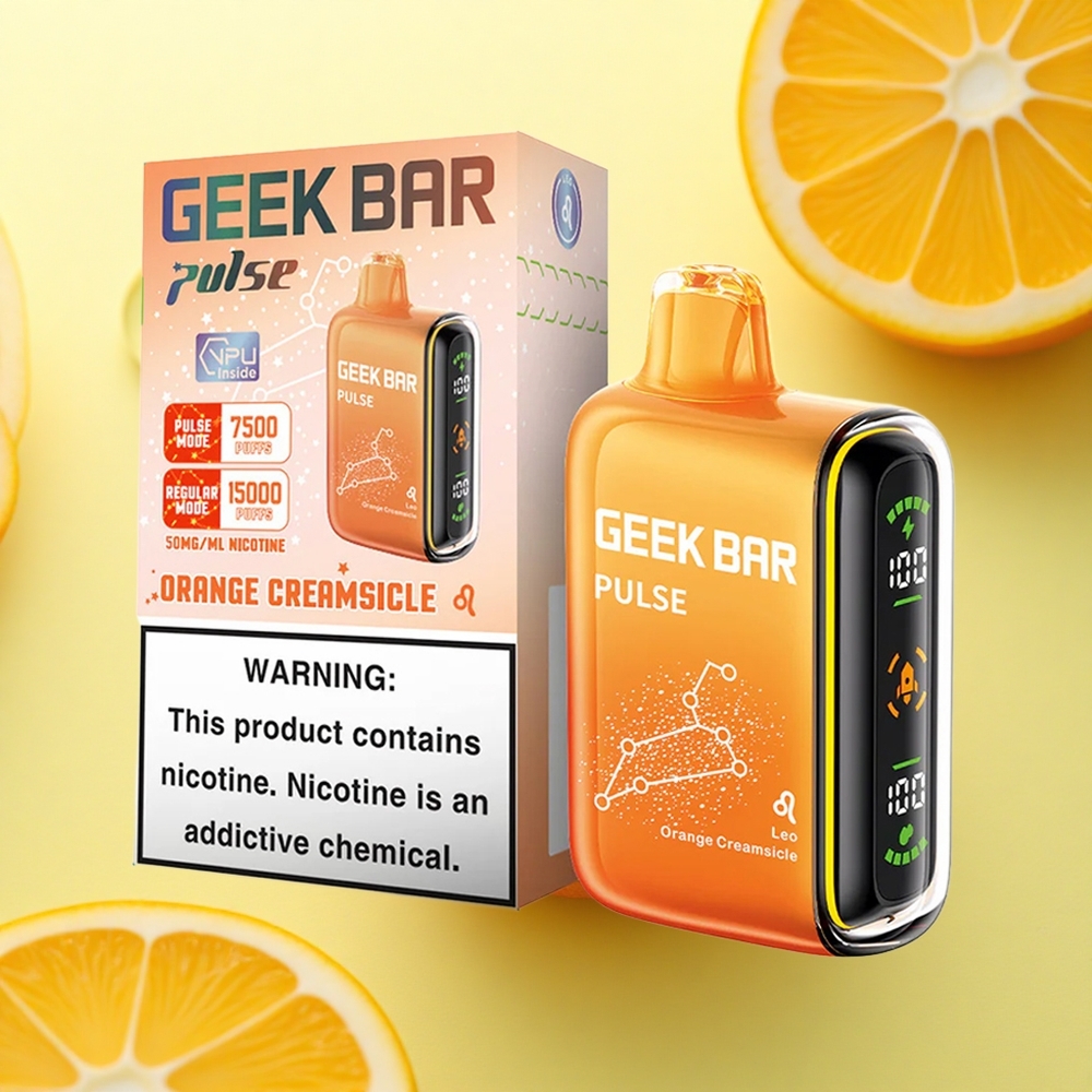 GEEK BAR Pulse 15000 Puffs Ediția Zodiac cu 16ML și 5% Nicotină