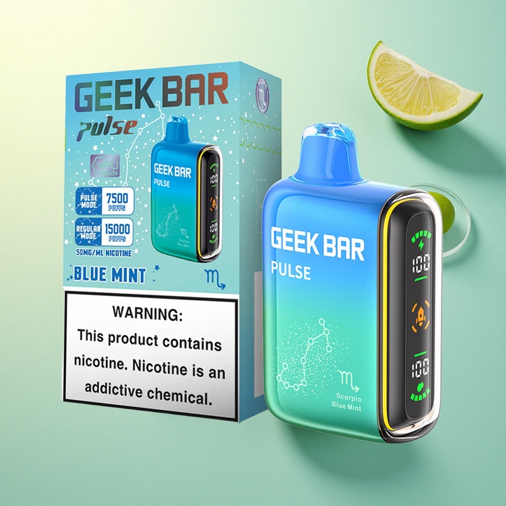 GEEK BAR Pulse 15000 Puffs Ediția Zodiac cu 16ML și 5% Nicotină