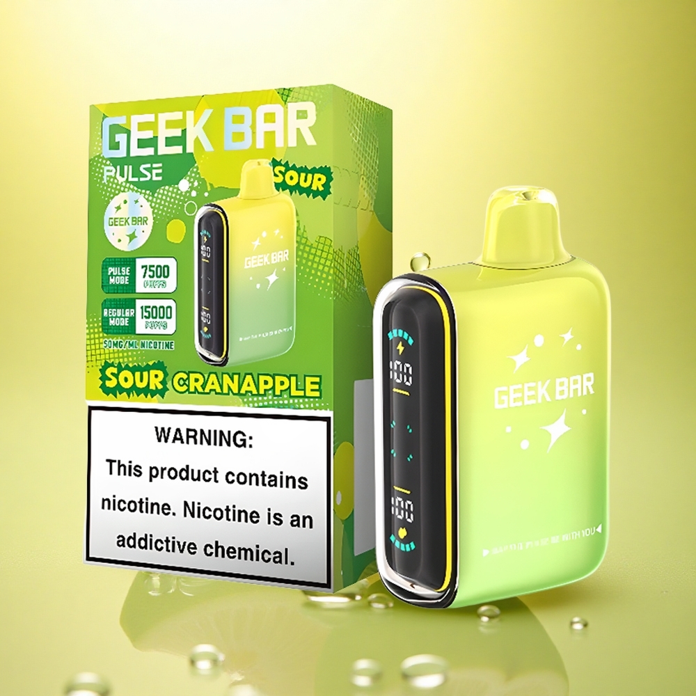 GEEK BAR Pulse 15000 Puffs Geek Bar Ediția Acru cu 16ML și 650 mAh