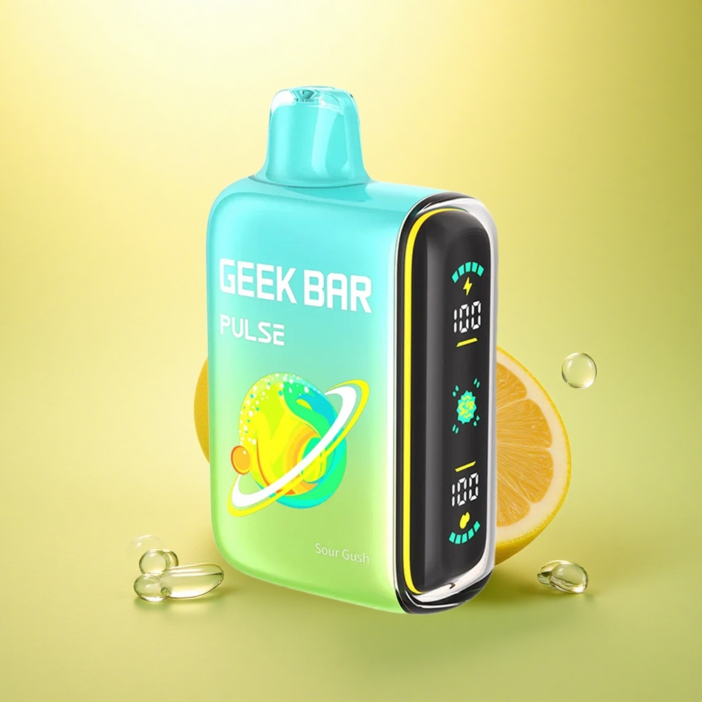 GEEK BAR Pulse 15000 Puffs Geek Bar Ediția Acru cu 16ML și 650 mAh