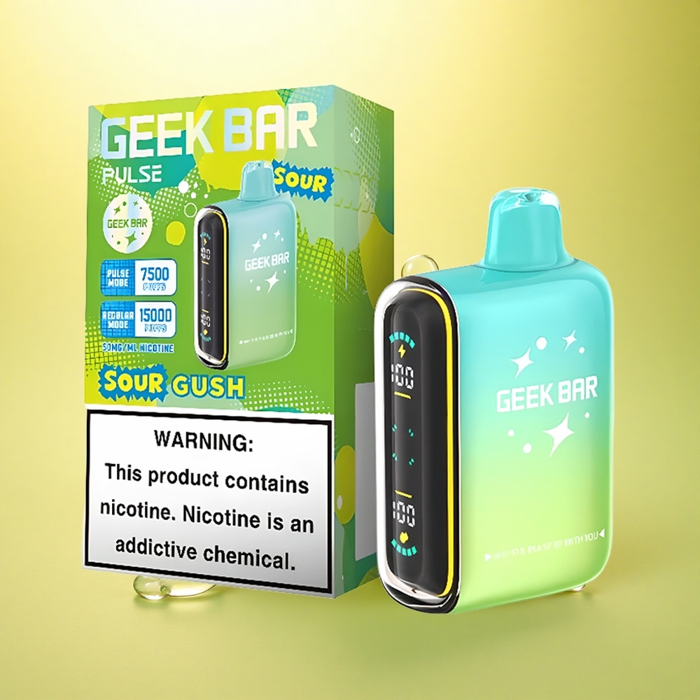 GEEK BAR Pulse 15000 Puffs Geek Bar Ediția Acru cu 16ML și 650 mAh